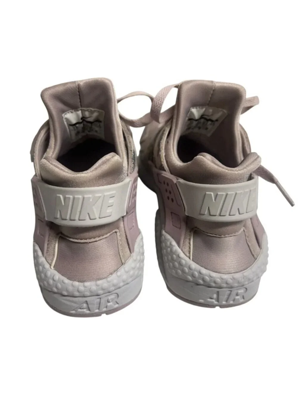 Nike Air Huarache Pink Gray Snakeskin Print Womens Sneakers Size 7.5